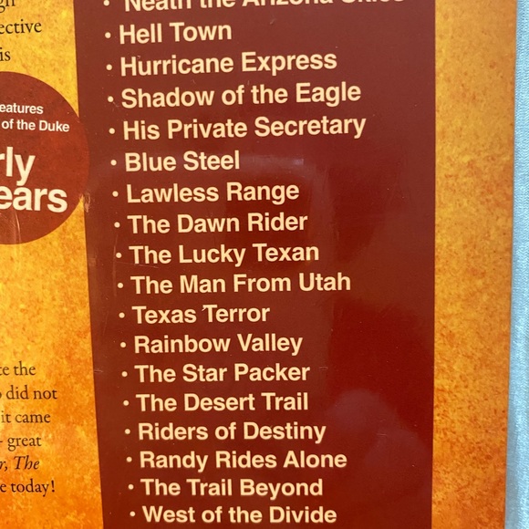 NEW in sealed box John Wayne DVD Set. - Picture 3 of 4